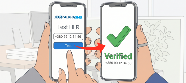 Верифікація телефонних номерів за допомогою HLR-запитів